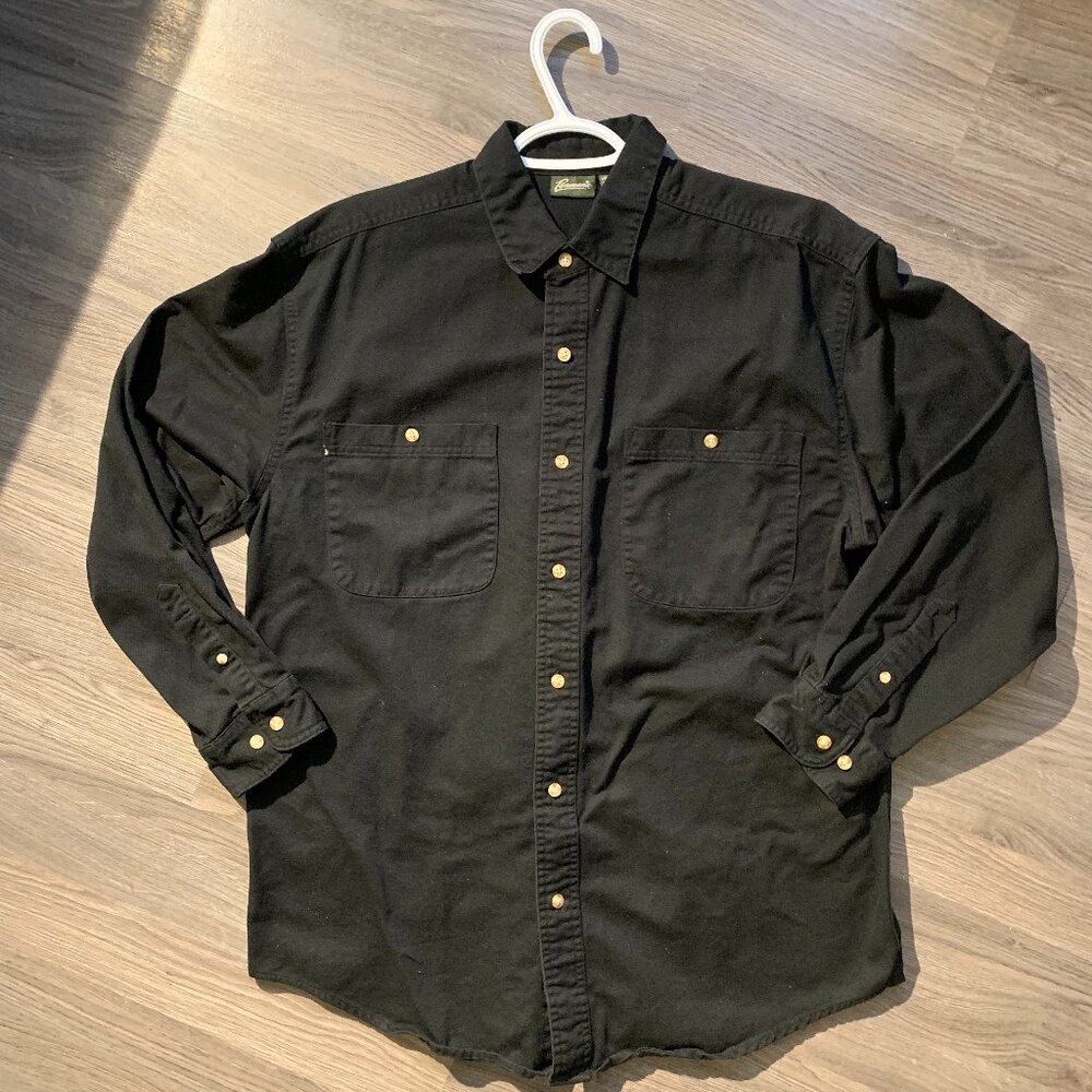 PENMANS, Long Sleeve Work Shirt, Heavy 100% Cotton, NEVER WORN, Men's Medium